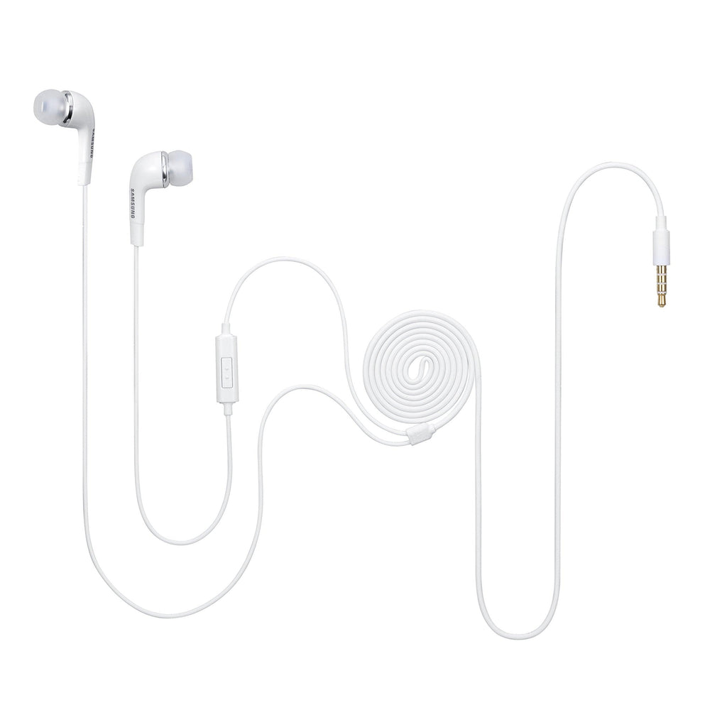 Samsung Ehs64 Ehs64Avfwecinu Hands-Free Wired In Ear Earphones With Mic With Remote Note (White) - Triveni World