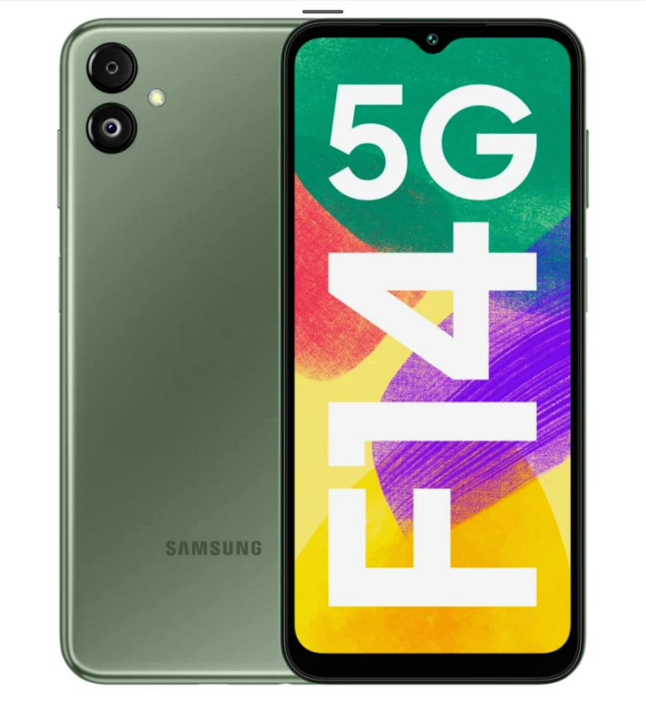 Samsung F14 5G (G.O.A.T. Green, 4GB RAM, 128GB Storage) - Triveni World