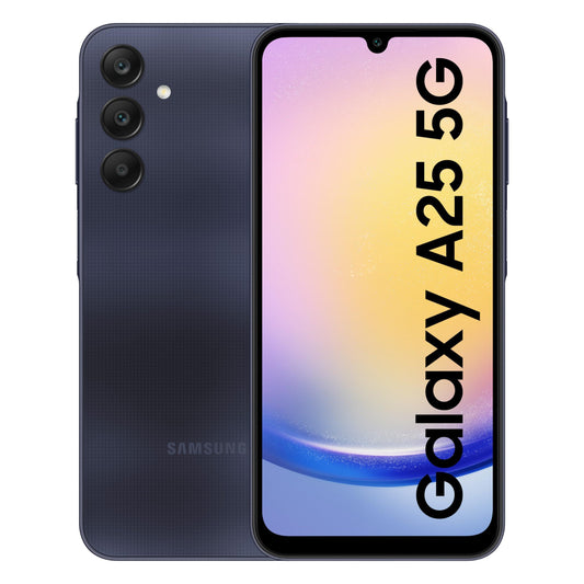 Samsung Galaxy A25 5G (Blue Black, 8GB, 128GB Storage) | 50 MP Main Camera | Android 14 with One UI 6.0 | 16GB Expandable RAM | Exynos 1280 | 5000 mAh Battery - Triveni World