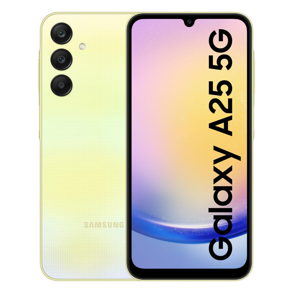 Samsung Galaxy A25 5G (Yellow, 8GB, 128GB Storage) | 50 MP Main Camera | Android 14 with One UI 6.0 | 16GB Expandable RAM | Exynos 1280 | 5000 mAh Battery - Triveni World