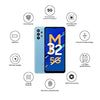 Samsung Galaxy M32 5G (Sky Blue, 6GB RAM, 128GB Storage) | Dimensity 720 Processor | 5000mAh Battery| Knox Security - Triveni World