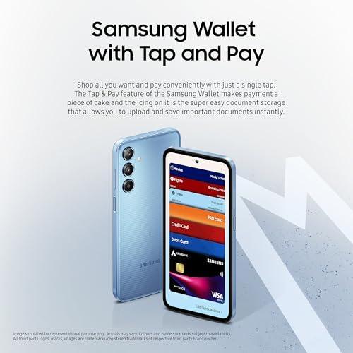 Samsung Galaxy M35 5G (Thunder Grey,8GB RAM,128GB Storage)| Corning Gorilla Glass Victus+| AnTuTu Score 595K+ | Vapour Cooling Chamber | 6000mAh Battery | 120Hz Super AMOLED Display| without Charger - Triveni World