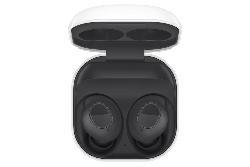 Samsung Galaxy Wireless Buds FE (in Ear) (Graphite)|Powerful Active Noise Cancellation | Enriched Bass Sound | Ergonomic Design | 6-21 Hrs Play Time - Triveni World