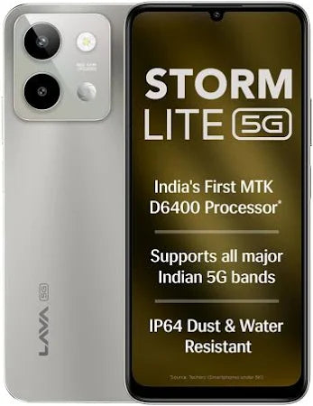 Lava Storm 5G(Gale Green,8GB RAM,128GB ROM) Refurbished