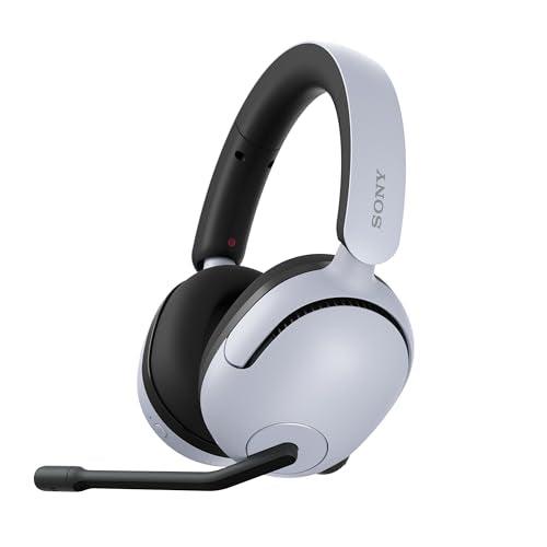 Sony Inzone H5 Wireless Gaming Headset,360 Spatial Sound,Works with Pc,Ps5,28 Hour Battery,2.4Ghz Wireless and 3.5Mm Audio Jack,Bidirectional Boom Microphone,40Mm Drivers,Wh-G500/White-Over Ear - Triveni World