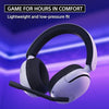 Sony Inzone H5 Wireless Gaming Headset,360 Spatial Sound,Works with Pc,Ps5,28 Hour Battery,2.4Ghz Wireless and 3.5Mm Audio Jack,Bidirectional Boom Microphone,40Mm Drivers,Wh-G500/White-Over Ear - Triveni World