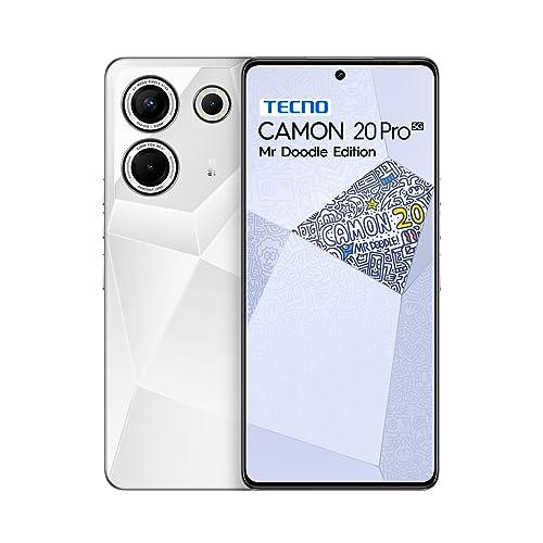 TECNO Camon 20 Pro 5G (Mr Doodle Edition, 8GB RAM,128GB ROM)|Industry 1st 3-D Luminous Color-Changing Process |16GB Expandable RAM|64MP RGBW(G+P) OIS Rear Camera|6.67 FHD+ AMOLED with in-Display FPS - Triveni World