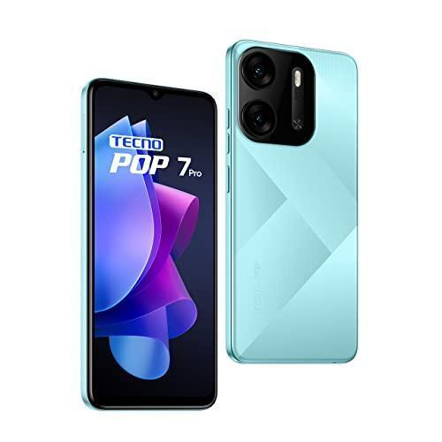 TECNO POP 7 Pro (Uyuni Blue, 2GB RAM,64GB Storage) | Type C Port | 12MP Dual Camera | Up to 4GB RAM with Memory Fusion - Triveni World