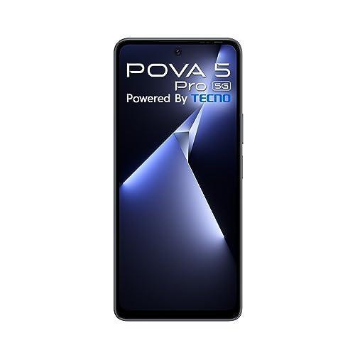 TECNO Pova 5 Pro 5G (Dark Illusion, 8GB RAM,256GB Storage)| Segment 1st 68W Ultra Fast Charging | India's 1st Multi-Colored Backlit ARC Interface | 50MP AI Dual Camera | 6.78”FHD+ Dot-in Display - Triveni World