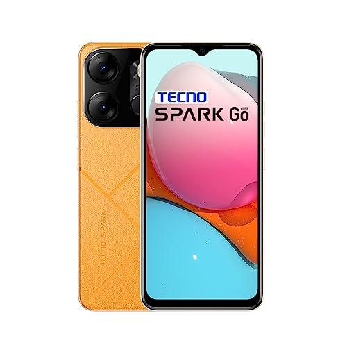 TECNO Spark Go 2023 (Energetic Orange, 4GB RAM,64GB Storage) | 5000mAh Battery | 6.56" HD+ Display | 13MP Dual Rear Camera | Type C Port - Triveni World