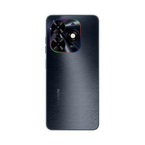 TECNO Spark GO 2024 (Gravity Black,8GB* RAM, 128GB ROM)| Segment First 90Hz Dot-in Display with Dynamic Port & Dual Speakers with DTS| 5000mAh| 10W Type-C| Fingerprint Sensor| Octa-Core Processor - Triveni World