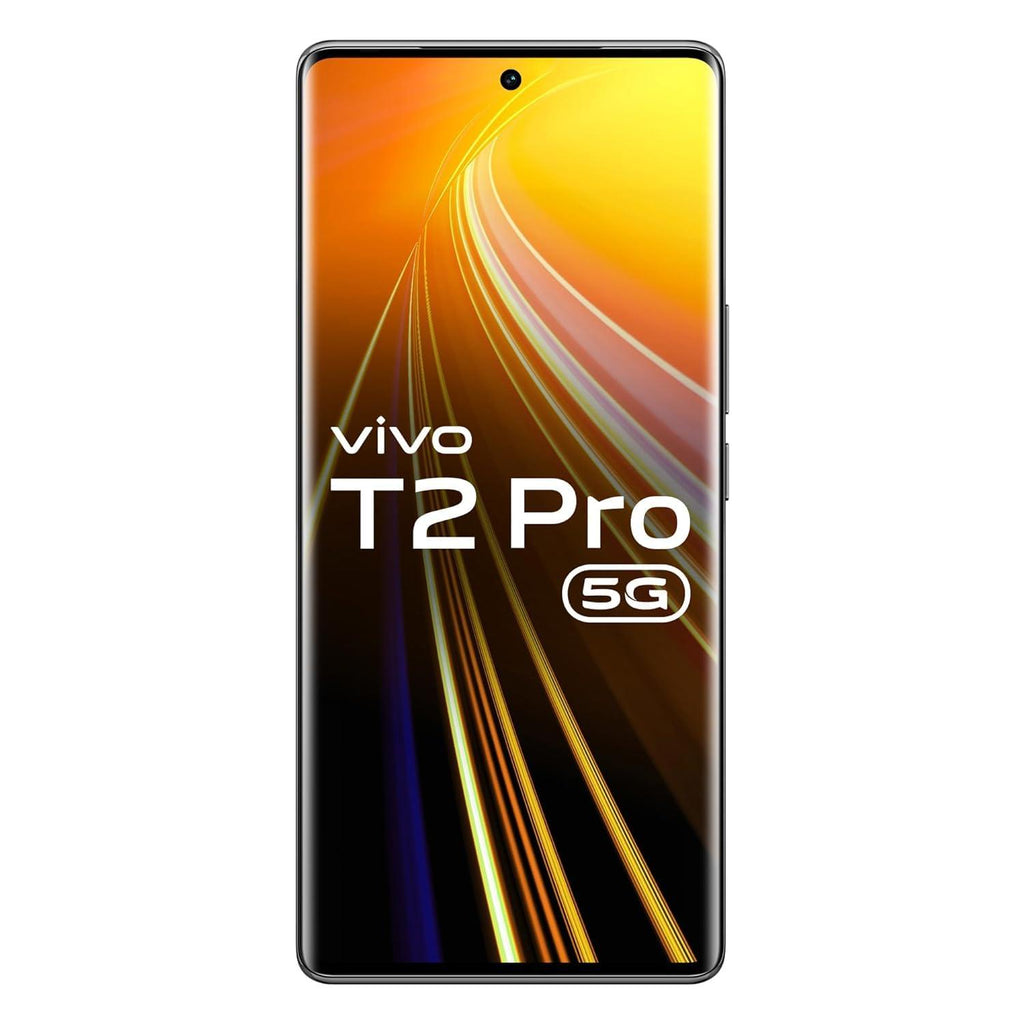 Vivo T2 Pro 5G Smartphone (Moon Black, 8GB RAM, 256GB Storage) Mediatek Dimensity 7200 Processor | Dual Sim | 4600 mAh Battery - Triveni World