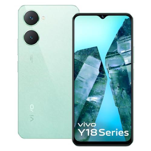 vivo Y18 (Gem Green, 4GB RAM, 128GB Storage) with No Cost EMI/Additional Exchange Offers | Without Charger - Triveni World