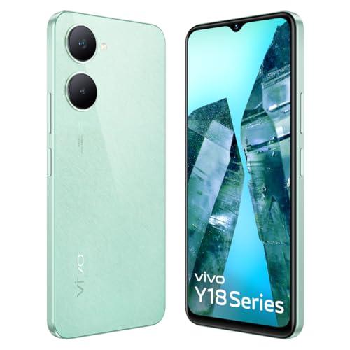 vivo Y18 (Gem Green, 4GB RAM, 128GB Storage) with No Cost EMI/Additional Exchange Offers | Without Charger - Triveni World
