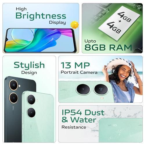 Vivo Y18e Gem Green 4GB RAM 64GB Storage With No Cost EMI vivo-y18e-gem-green-4gb-ram-64gb-storage-with-no-cost-emi