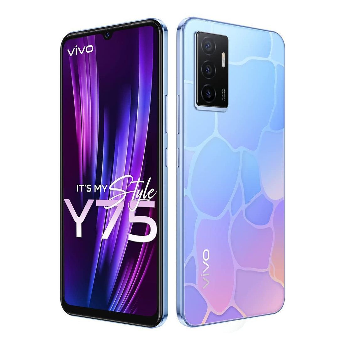 Vivo Y75 (Dancing Waves, 8GB RAM, 128GB ROM) Refurbished – Triveni World