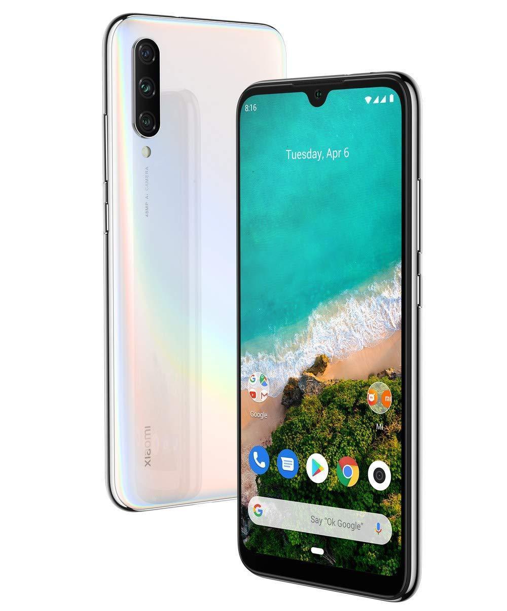 Xiaomi Mi A3 (More Than White, 4GB RAM, 64GB Storage) Refurbished