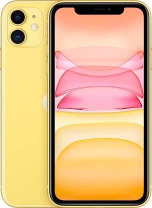 Apple iPhone 11 (128GB) - Yellow (Renewed) - Triveni World