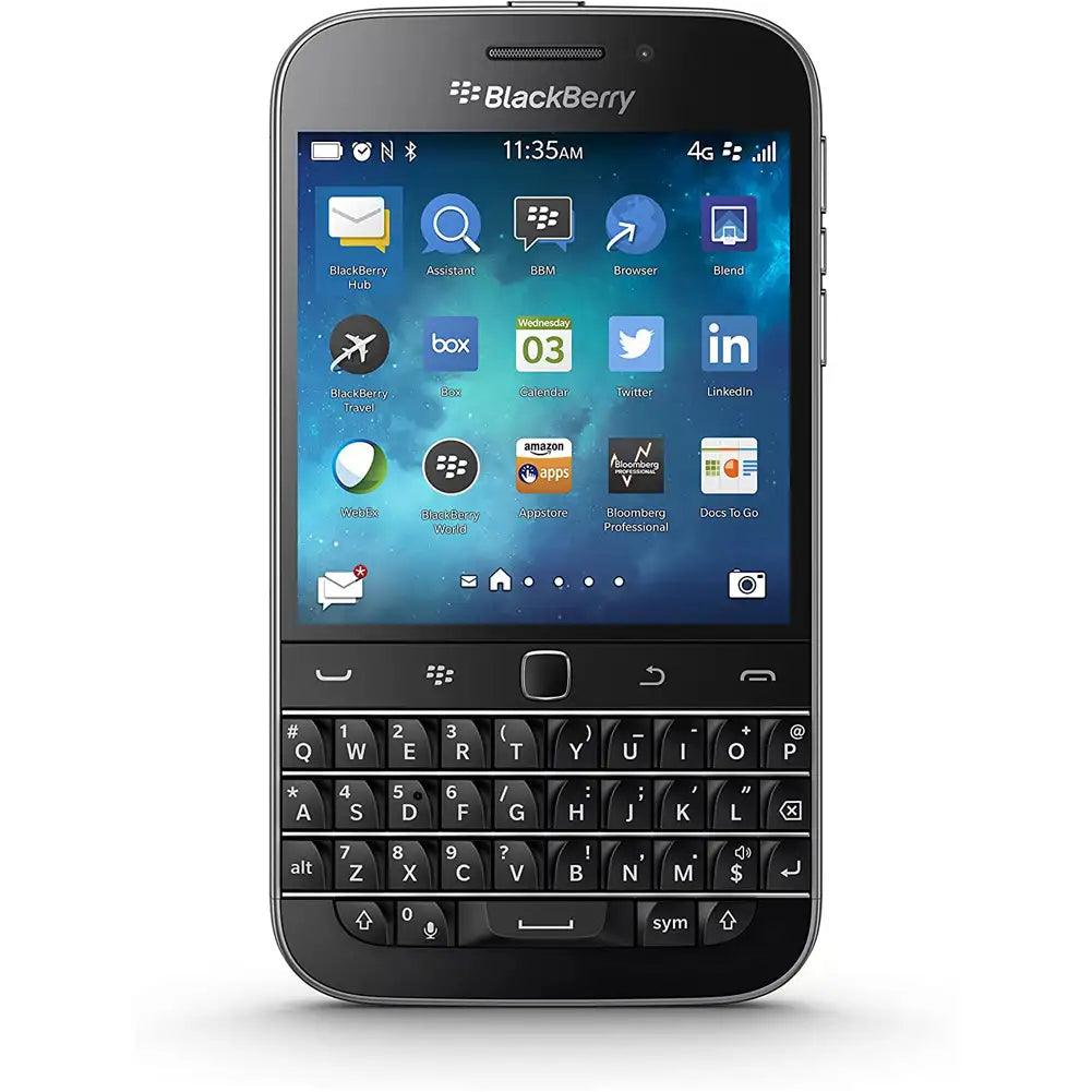 Blackberry Classic, Smartphone With Blackberry OS and Physical Keyboard, 3.5" Multi-touch (Black) - Triveni World