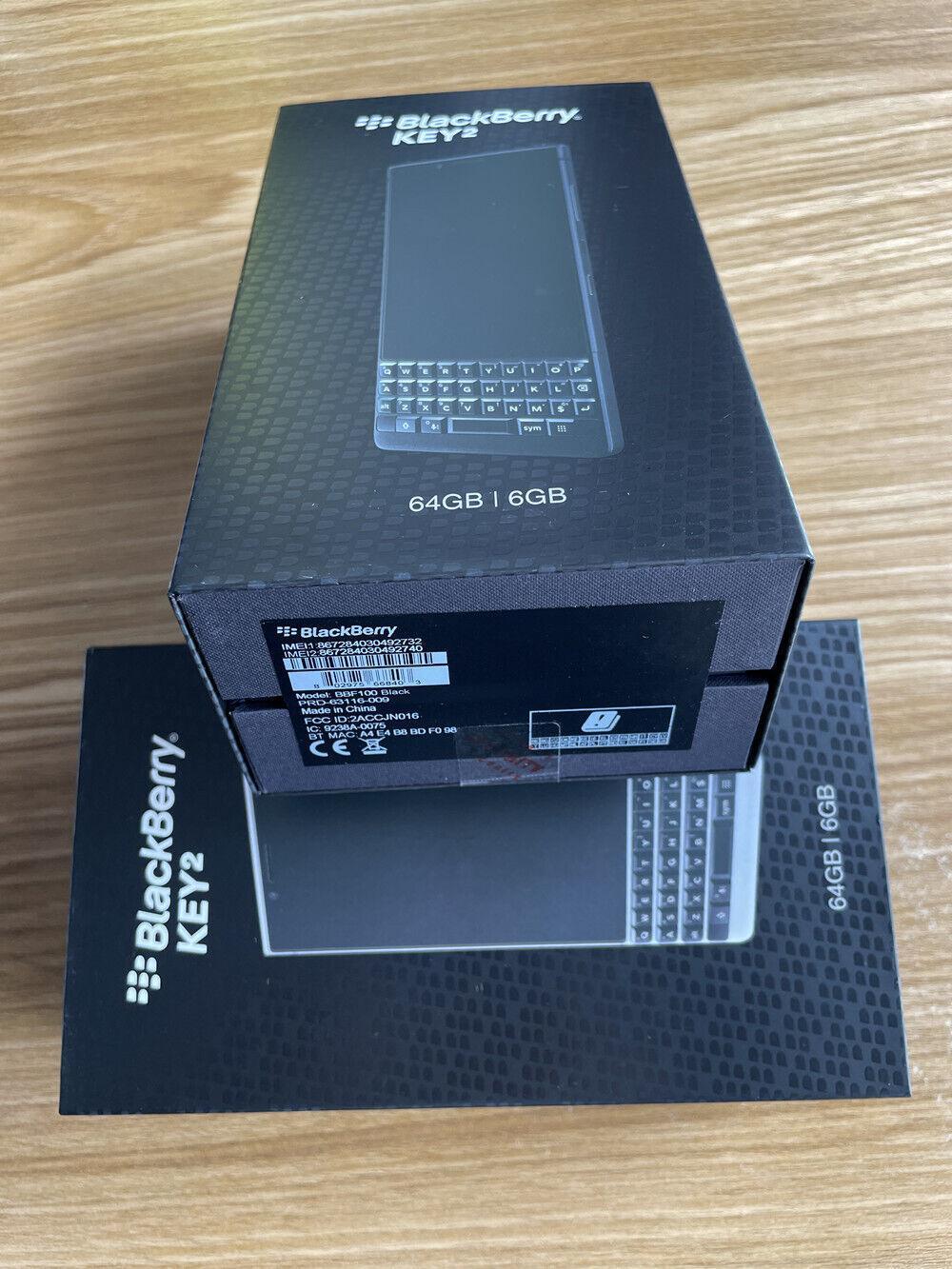 Blackberry Key2 Dual SIM 64GB+6GB Android 8.1 Unlocked Refurbished  