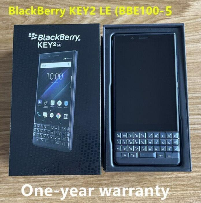 BlackBerry KEY2 LE BBE100-5 BBE100-4 64GB Dual SIM Factory Unlocked 4G LTE Android Smartphone
