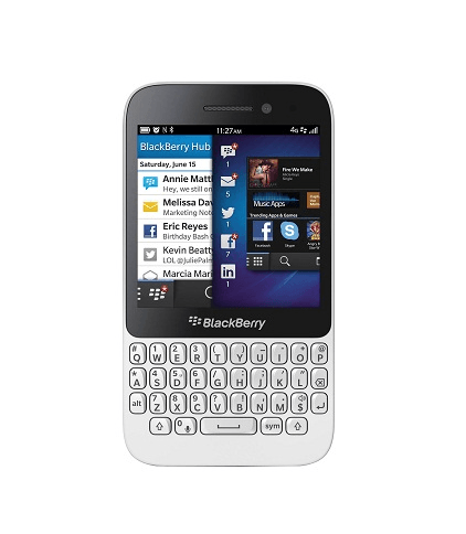 BlackBerry Q5 (White) - Triveni World