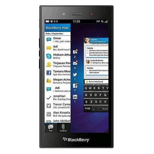 Blackberry Z3 | Refurbished phone | Black | - Triveni World