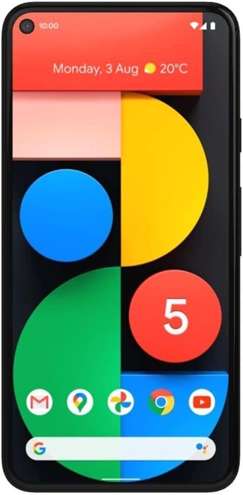Google Pixel 5 GD1YQ Unlocked 128GB Black Refurbished – Triveni World