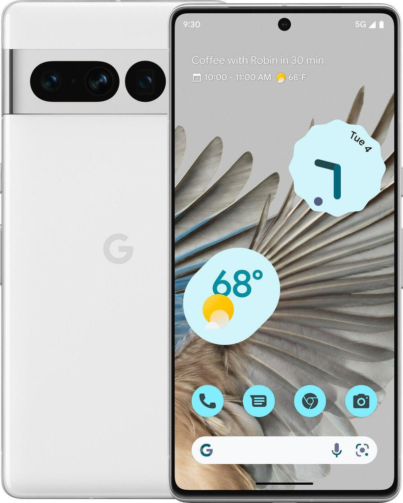Google Pixel 7 Pro - T-Mobile - 128GB - White - Refurbished - Triveni World