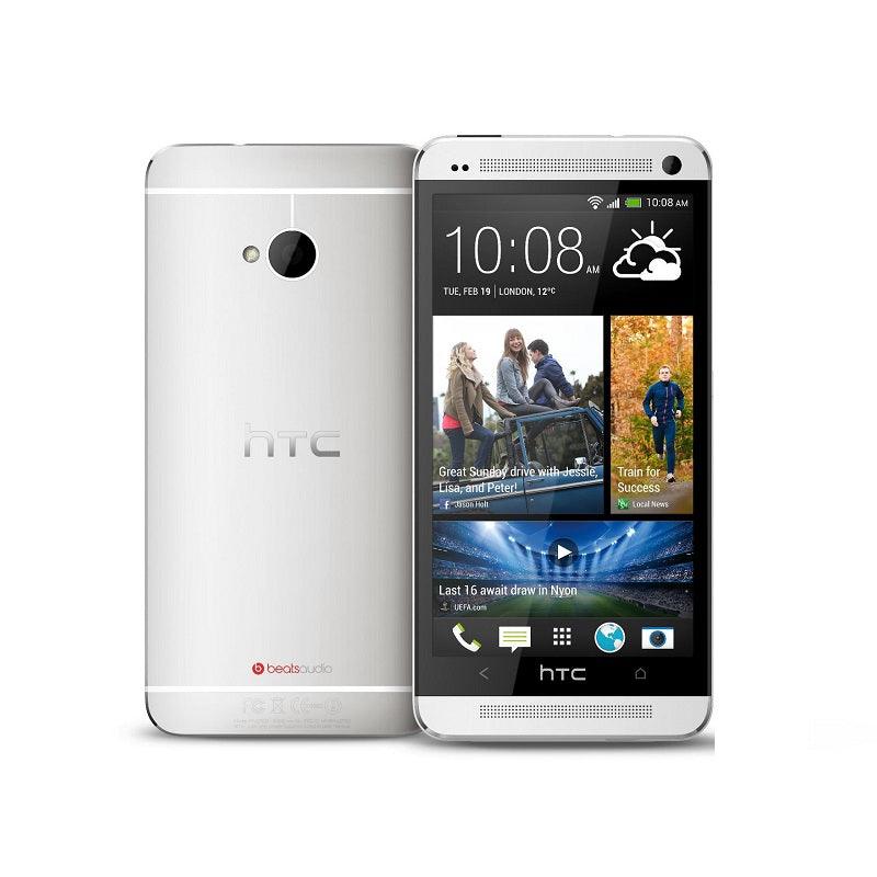 HTC One M7 Dual Sim– 32GB Silver – Android Smartphone – Refurbished - Triveni World