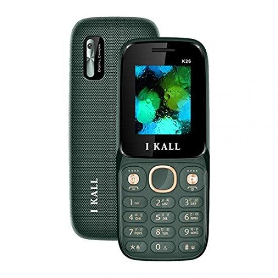 IKALL K26 Keypad Mobile (1.8 Inch, 1000 mAh) (Green) - Triveni World