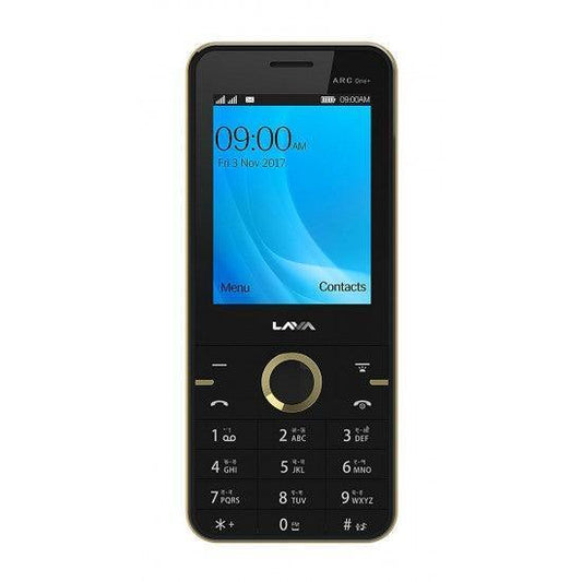 Lava Arc One Plus (Black-Gold) - Triveni World