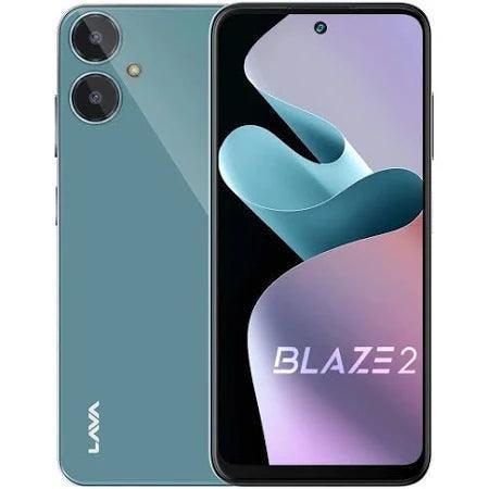 Lava Blaze 2 4G 128 GB (Glass Blue, 6 GB RAM) - Triveni World