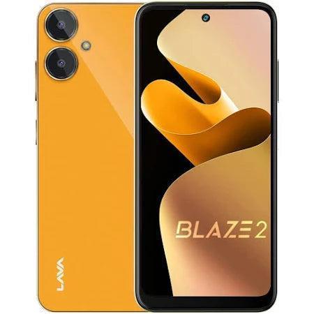 Lava Blaze 2 4G 128 GB (Glass Blue, 6 GB RAM) - Triveni World