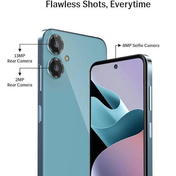 Lava Blaze 2 4G 128 GB (Glass Blue, 6 GB RAM) - Triveni World