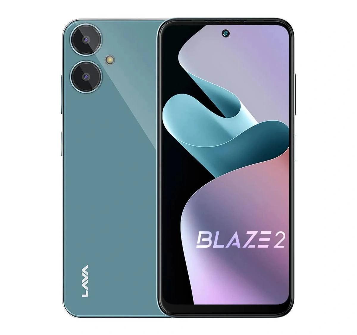 Lava Blaze 2 4G 128 GB (Glass Blue, 6 GB RAM) - Triveni World