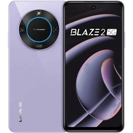 Lava Blaze 2 5G (Glass Black, 4GB RAM, 64GB Storage) - Triveni World