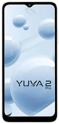 Lava Yuva 2 Pro (Glass White, 4GB RAM, 64GB Storage)| 2.3 Ghz Octa Core Helio G37| 13 MP AI Triple Camera |Fingerprint Sensor| 5000 mAh Battery| Upto - Triveni World