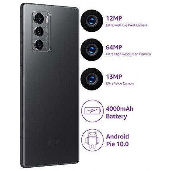 LG Wing Aurora Gray, 8GB RAM, 128GB Storage Refurbished – Triveni World