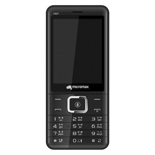 Micromax X807 (Black and Blue, Anti Theft, 1400mAh) - Triveni World