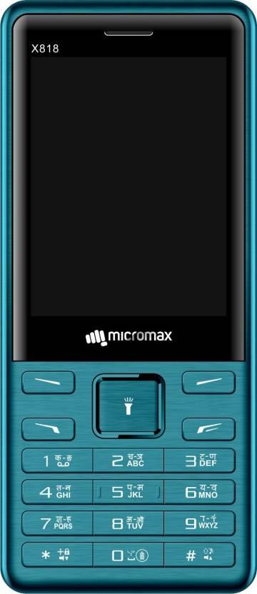 Micromax X818  (Blue) Refurbished - Triveni World