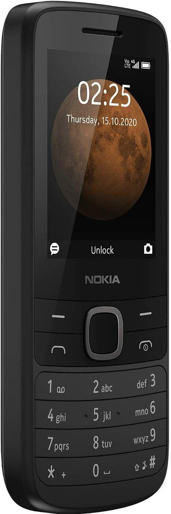 Nokia 225 4G 2.4" QVGA LCD 64MB FM Radio Dual SIM Feature Mobile Phone - Triveni World