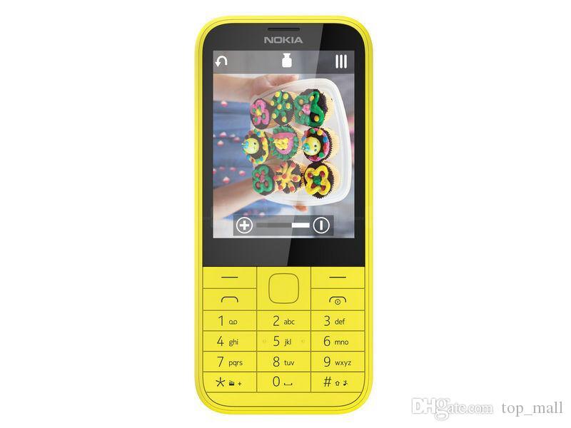 Nokia 225 Single Core 2.8 Inches 2MP Camera 2G GSM FM Bluetooth Mp3 Player Cellphone Refurbished - Triveni World