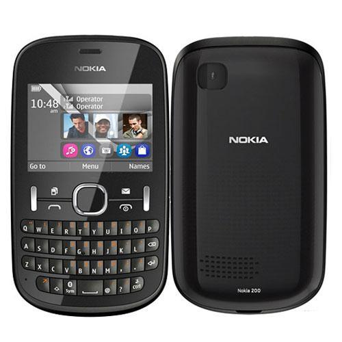 Nokia Asha 200, Dual Sim, 2MP Camera (Refurbished) - Triveni World