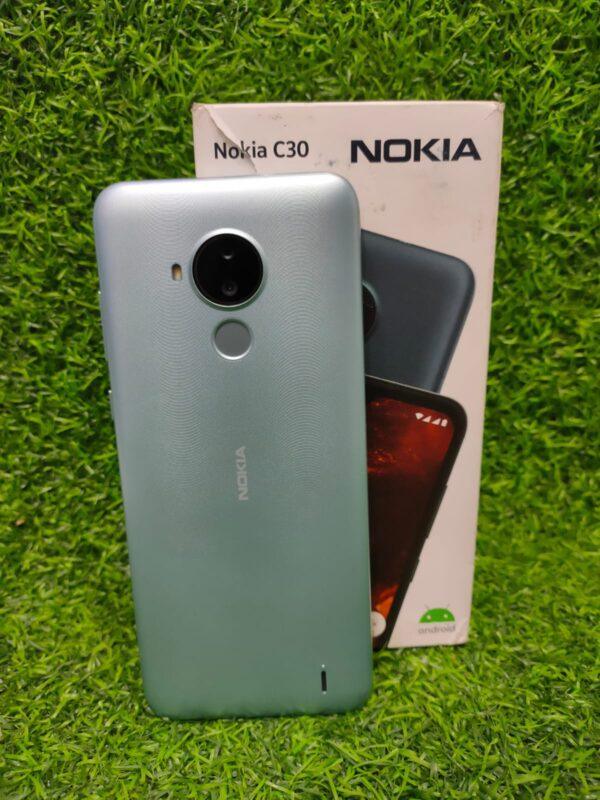 Nokia C30 Refurbished Mobile (Green 64GB, 4GB) - Triveni World