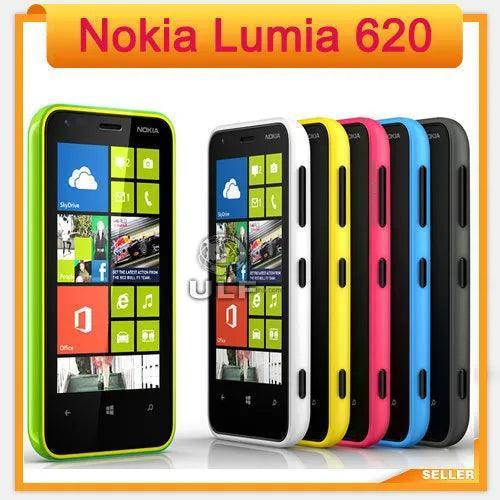 Nokia Lumia 620 Windows Phone 8 Dual-core 1GHz ROM 8GB Refurbished - Triveni World