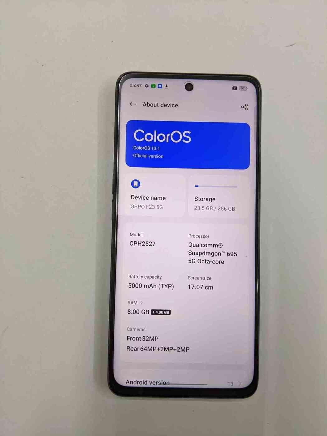Oppo F23 5G 8/256GB Preowned - Triveni World