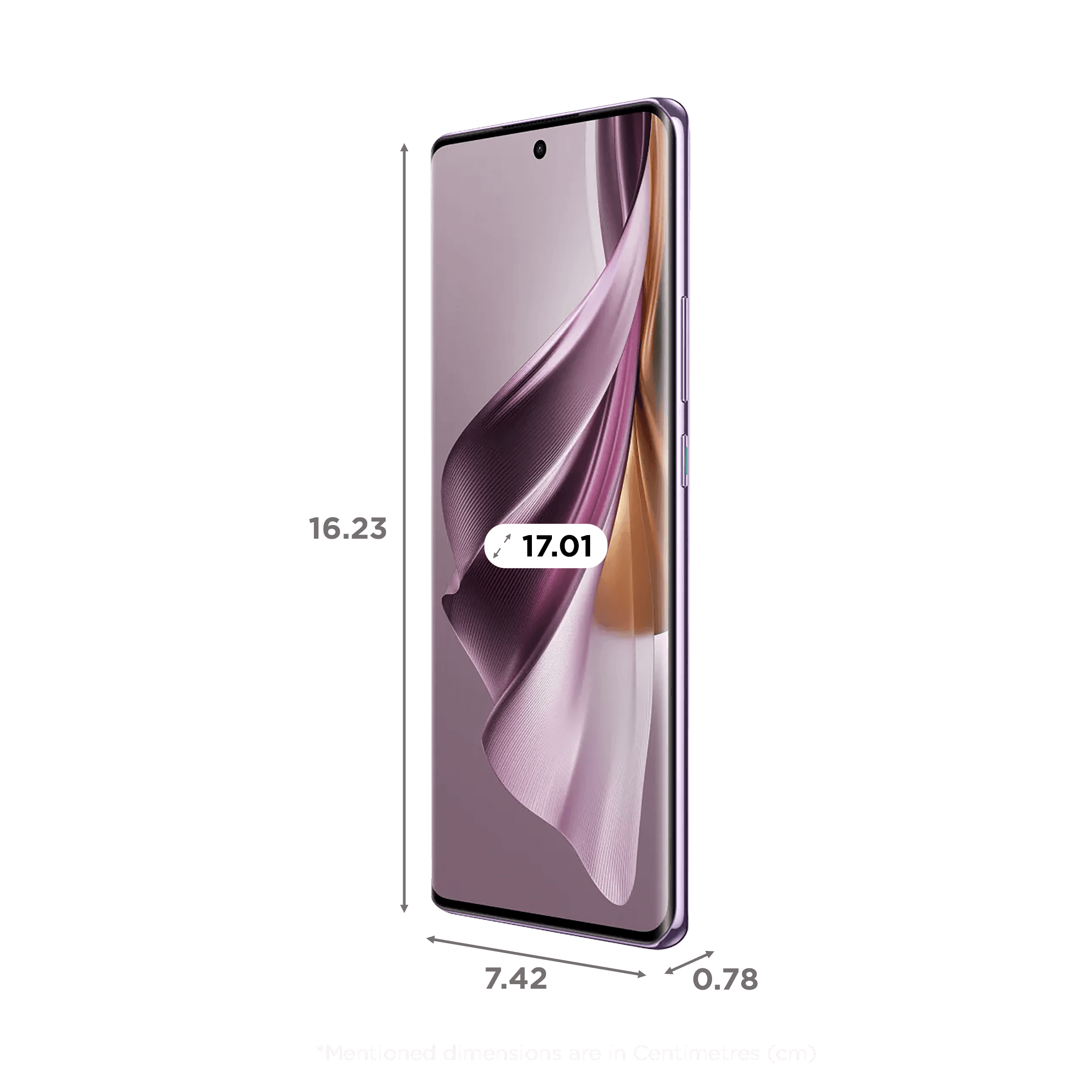 oppo Reno 10 Pro 5G (12GB RAM, 256GB, Glossy Purple) Refurbished