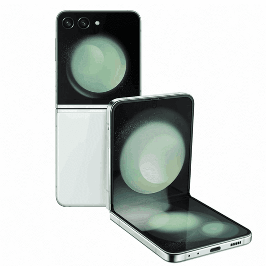 Samsung Galaxy Z Flip | Mint | Foldable Smartphone | 5G | AMOLED Display | 256GB - Triveni World