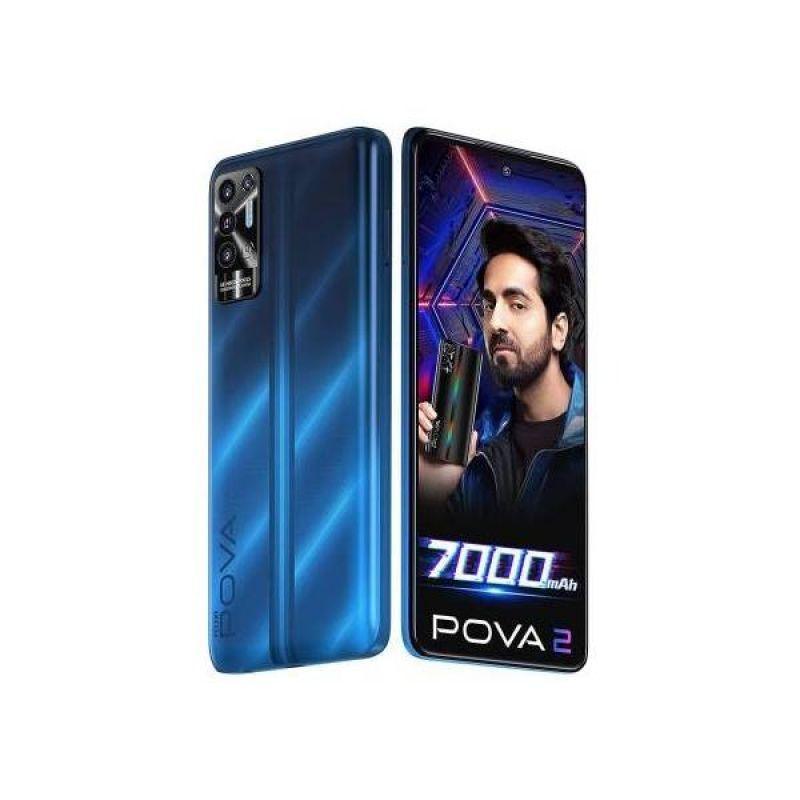 Tecno Pova (Energy Blue, 64 GB) (4 GB RAM) Refurbished